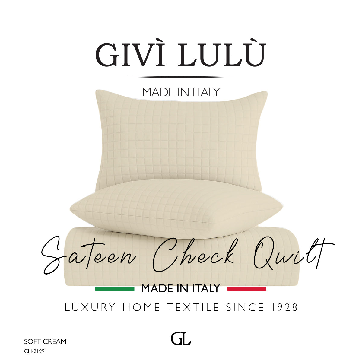 Check Quilt Summer - SOFT CREAM