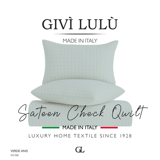 Check Quilt Summer - VERDE ANIS